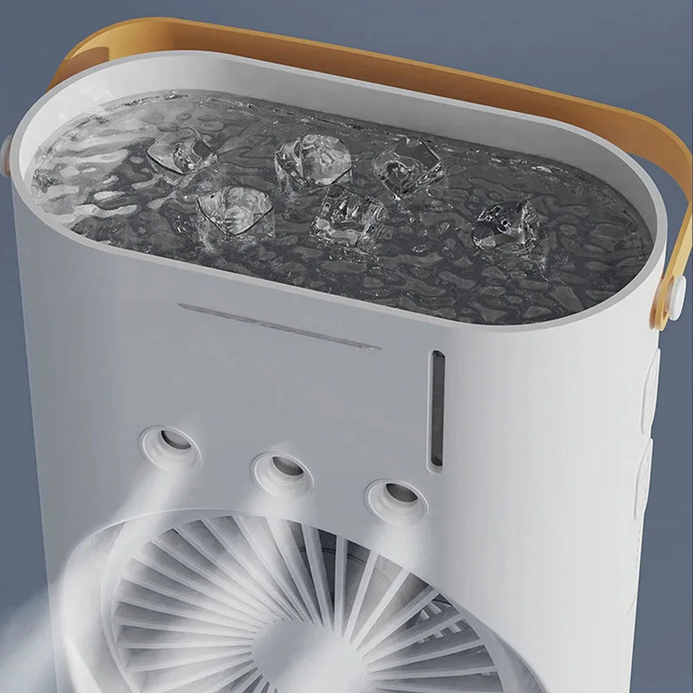 VENTILADOR DOBLE ASPA CON PULVERIZADOR AROMATIZANTE